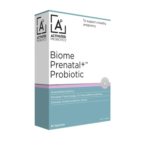 Activated Probiotics Biome Prenatal+ Probiotic Capsules 30s