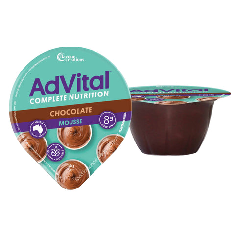 Advital Mousse Chocolate 120g 12PK