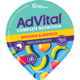 Advital Nutritionally Complete Smooth Banana & Mango 12x120g