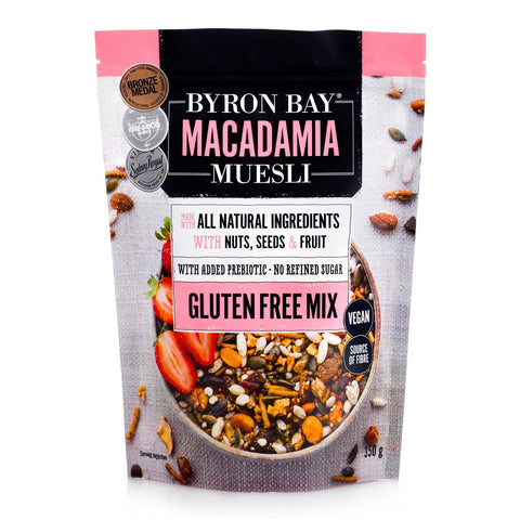 Byron Bay Macadamia Muesli Gluten Free 350g