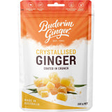 BUDERIM GINGER Crystallised Ginger Coated in Crunch 200g