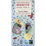 Bennetto Organic Dark Chocolate Coconut Flakes 12x80g