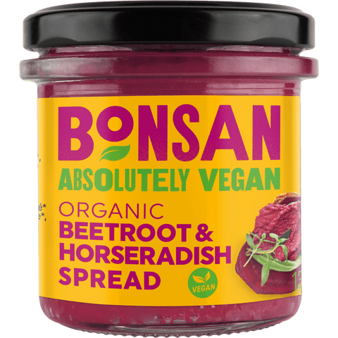 Bonsan Pate Beetroot Horseradish Org 130g