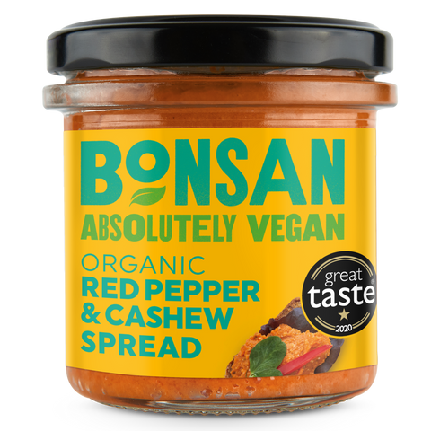 Bonsan Pate Red Pepper Cashew Org 130g