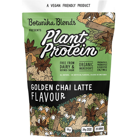 Botanika Blends Plant Protein Golden Chai Latte 1kg