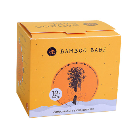 Bamboo Babe Super Pads X 10 Pack