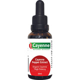 CAYENNE NATURE'S WONDER Cayenne Pepper Extract with dropper 30ml