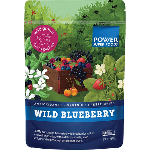 Power Super Foods Wild Blueberry Powder 180g