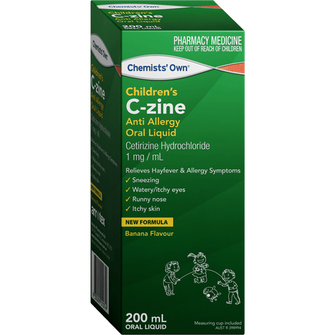 Chemists’ Own Children’s C-zine 200ml Generic of Zyrtec