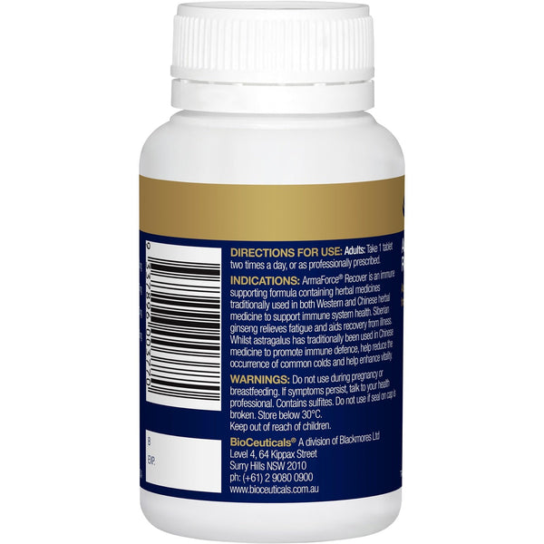 Buy Bioceuticals Armaforce Recover 60 Tablets Online at ...