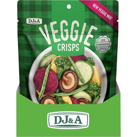 DJ&A Veggie Crisps Original 9x90g