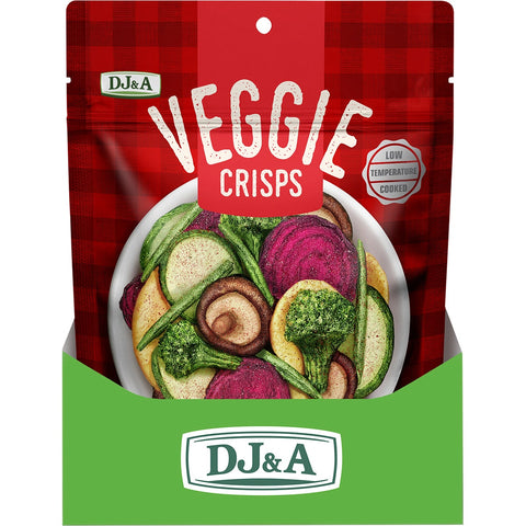 DJ&A Veggie Crisps Hot & Spicy 9x90g