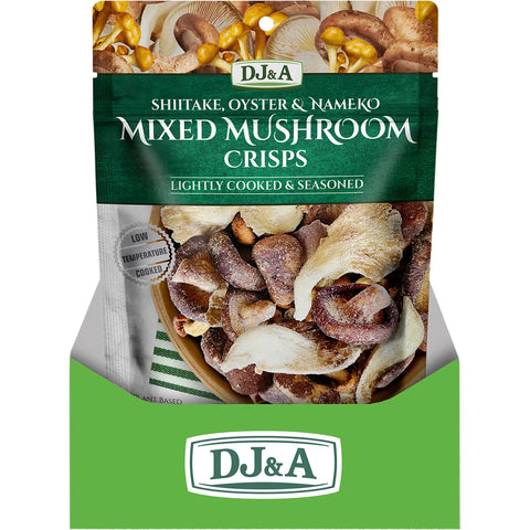 DJ&A Mixed Mushroom Crisps 9x65g