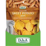 DJ&A Yellow Sweet Potato Crisps 10x55g