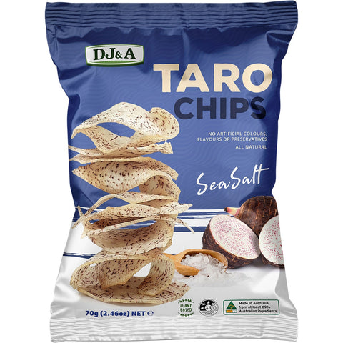 DJ&A Taro Chips Sea Salt 5x70g