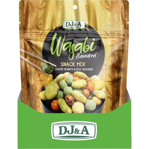 DJ&A Wasabi Flavoured Snack Mix 9x150g