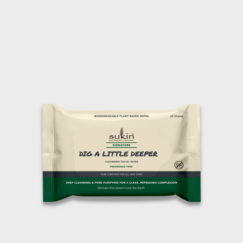 Sukin Dig a Little Deeper Wipes 25pk