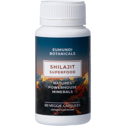 EUMUNDI BOTANICALS Shilajit 60 Caps