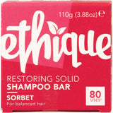 ETHIQUE Solid Shampoo Bar Sorbet Balanced Hair 110g