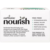 EARTHWISE NOURISH Natural Soap Bar Coconut & Gardenia 3x270g