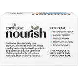 EARTHWISE NOURISH Natural Soap Bar Goat's Milk & Shea Butter 3x270g