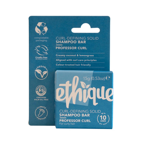 Ethique Bar Shampoo Curl-Defining Professor Curl For Curly Hair 15g