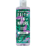 FAITH IN NATURE Shampoo Soothing Lavender & Geranium 400ml