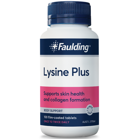 Faulding Lysine Plus 100 Tablets