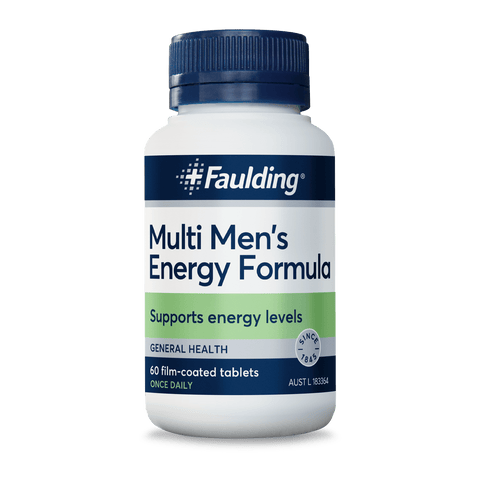 Faulding Multi Mens Energy Formula 60 Tablets