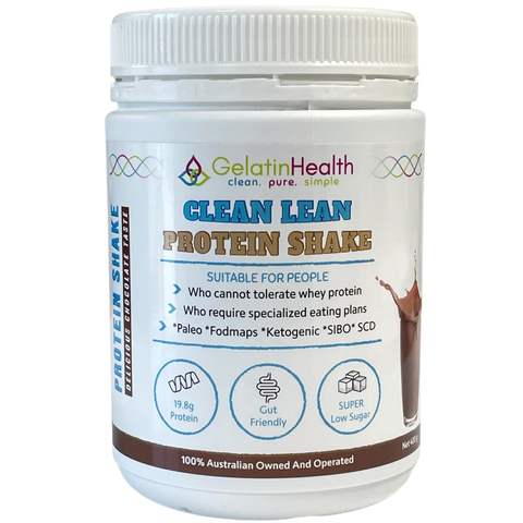 Gelatin Health Bone Broth Choc Collagen Shake 400g