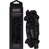 GIOVANNI Heatless Satin Hair Curling Set Black