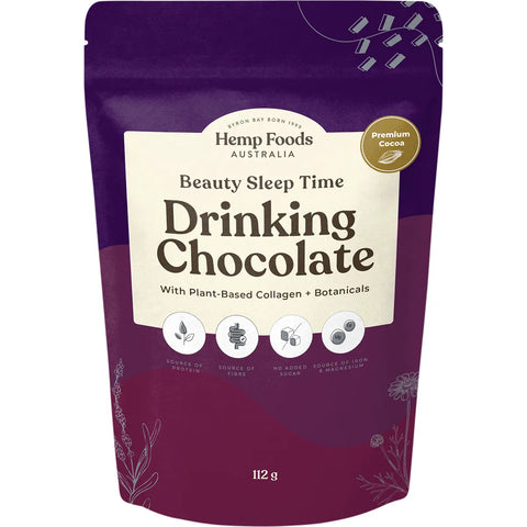 HEMP FOODS AUSTRALIA Drinking Chocolate Beauty Sleep Time 112g