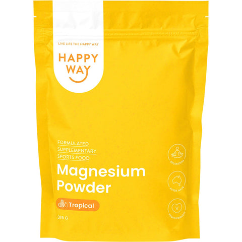 Happy Way Magnesium Powder Tropical 315g