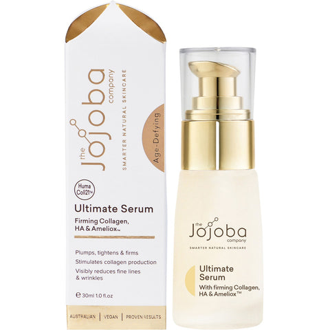 The Jojoba Company Ultimate Serum With Firming Collagen, Ha & Ameliox 30ml