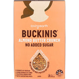 LOVING EARTH Buckinis Almond Butter Crunch No Added Sugar 400g