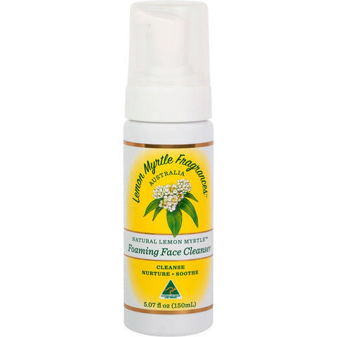 LEMON MYRTLE FRAGRANCES Foaming Face Cleanser 150ml