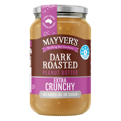 Mayver's Peanut Butter DarkRoast Crunch 375g