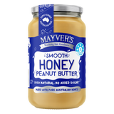 Mayver's Peanut Butter with Honey 375g Pack of 6