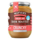 Mayver's Peanut Butter Dark Roast 750g Pack of 6