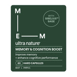 Ultra Nature Memory & Cognition Boost 60 Capsules