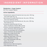 JSHEALTH Metabolism + Sugar Support Formula 60 Tablets