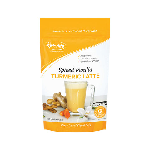 Morlife Spiced Vanilla Turmeric Latte 100g