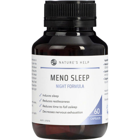 Nature's Help Meno Sleep Night Formula 60 Caps