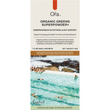 Ora Health Organic Greens Superpowder+ Daily Sachets 7x8g