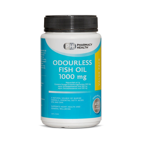 Pharmacy Health ODOURLESS FISH OIL Triple strength 150 CAP