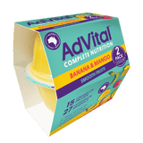 Advital Nutritionally Complete Smooth Banana & Mango 12x120g