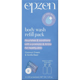 EPZEN Body Wash Refill Pack Coconut Cream & Vanilla Bean 2x20g