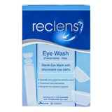 Reclens Saline Eye Wash Preservative Free Ampoule 10 X 15ml + 10 Eye Cups