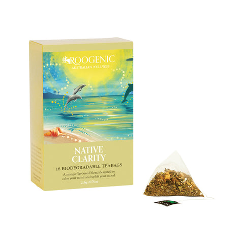 Roogenic Australia Native Clarity 18 Tea Bags