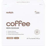 Switch Nutrition Coffee Mental Focus Elixir Cafe Mocha 25pk